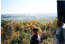 Maryland, with our friend Michael Fox; Thanksgiving '98