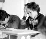 Ilya Tyomkin and me in the math club