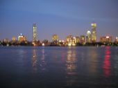 Back Bay at night